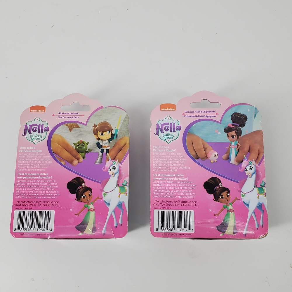Nella The Princess Knight Sir Garrett & Gork And Princess Nella & Chipsqueak New - Picture 4 of 6